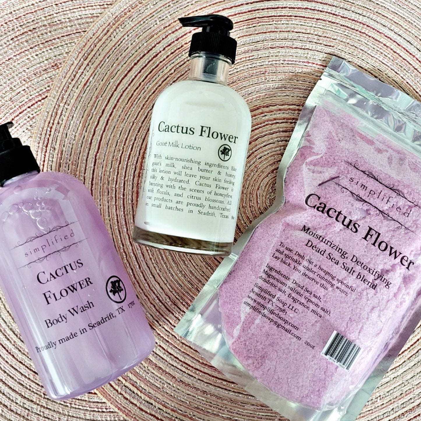 SIMPLIFIED GOAT MILK LOTION, ASSORTED SIZES