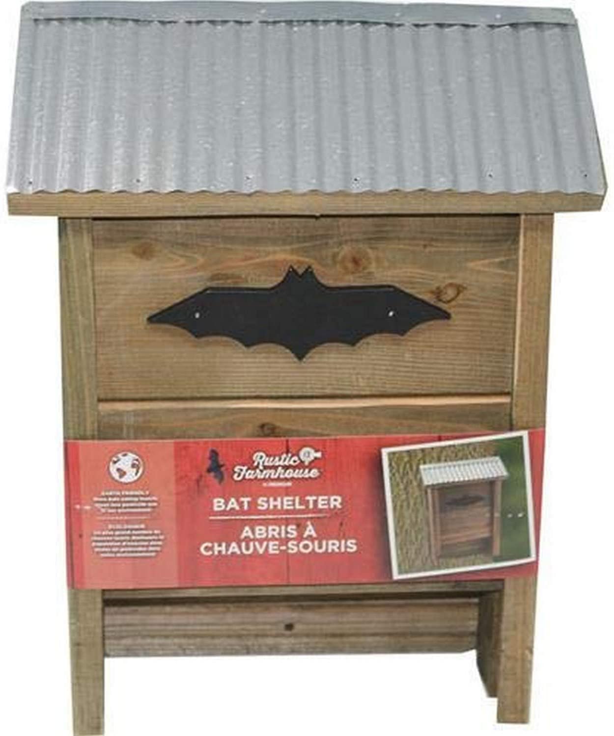 RUSTIC FARMHOUSE BAT HOUSE