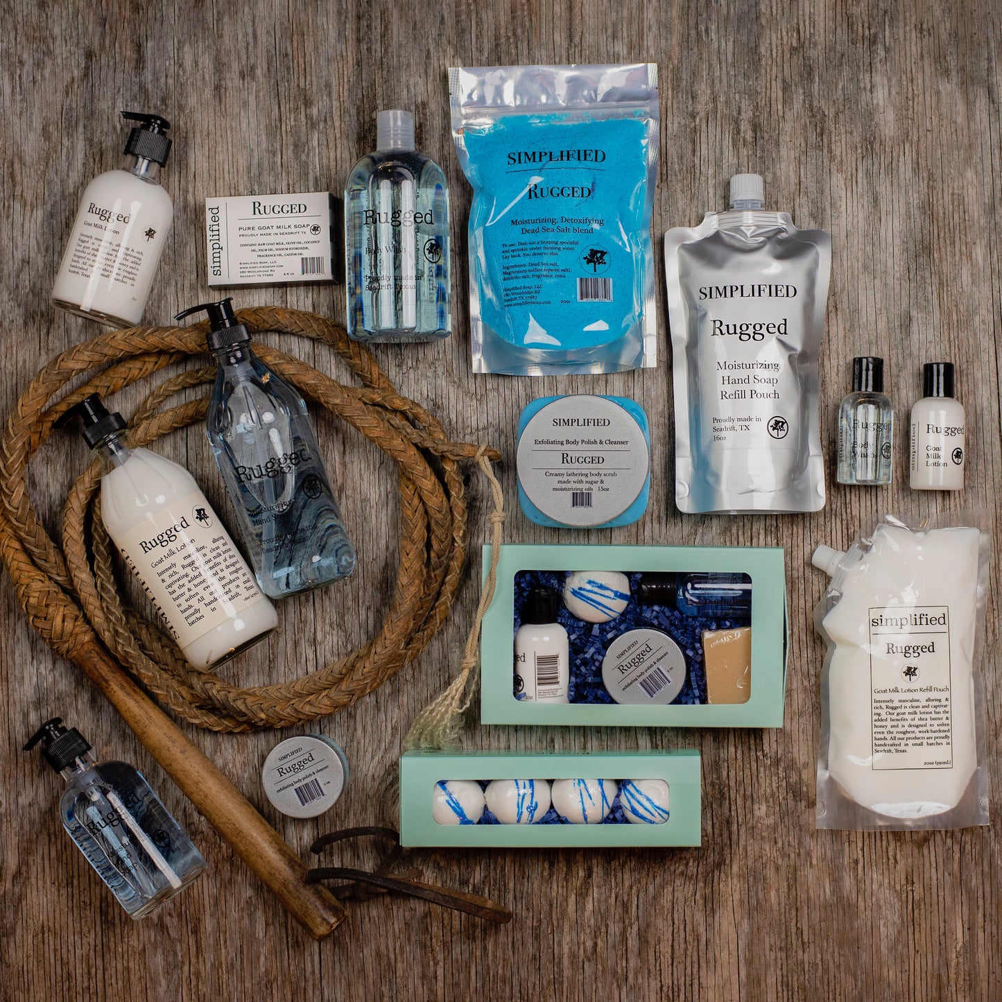 SIMPLIFIED GOAT MILK LOTION, ASSORTED SIZES