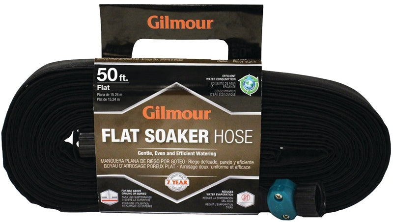 Gilmour Weeper/Soaker Hose with Cloth Cover, 50FT