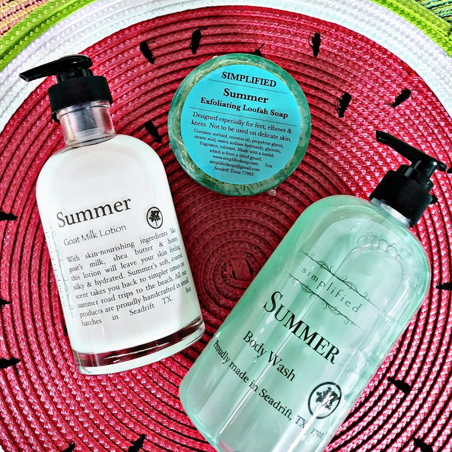 SIMPLIFIED GOAT MILK LOTION, ASSORTED SIZES