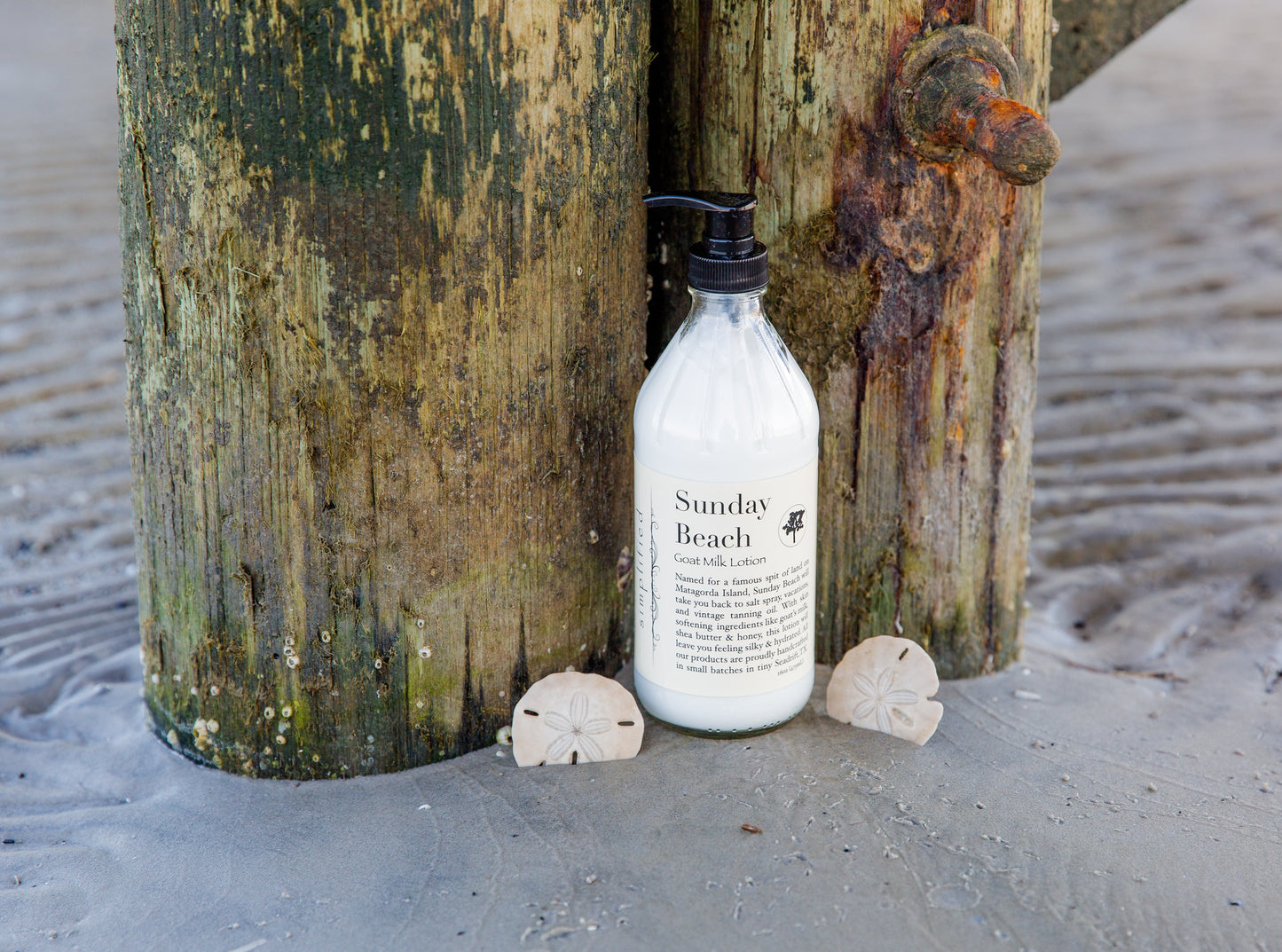 SIMPLIFIED GOAT MILK LOTION, ASSORTED SIZES