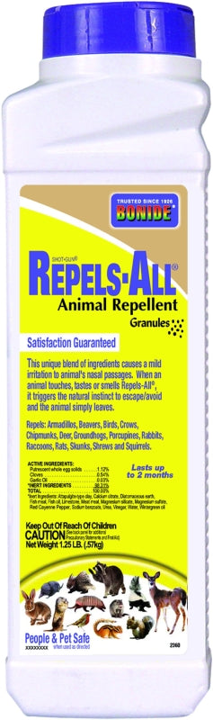 REPELS ALL GRANULES CONTAINER