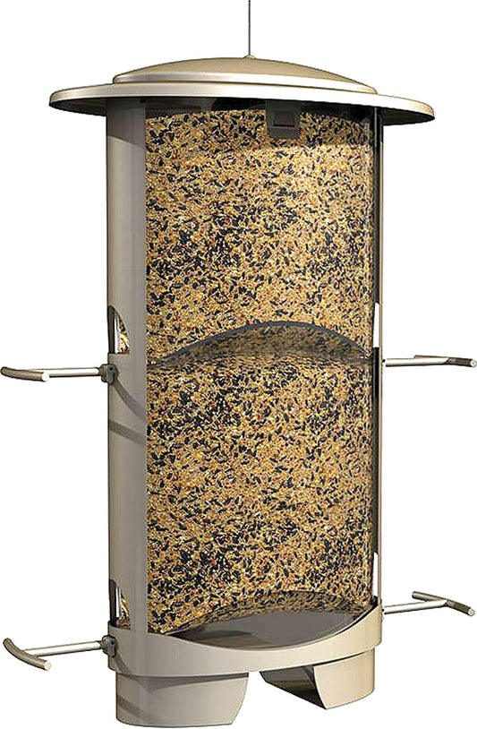 SQUIRREL X 4 Port Squirrel Resistant Feeder 4LB Capacity