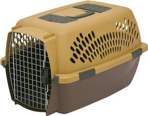 Aspen Pet Porter Fashion Pet Carrier, 24.1 in W, 16.7 in D, 14-1/2 in H, Plastic