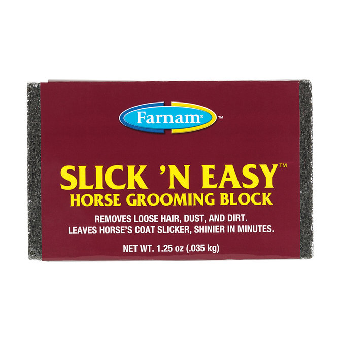 Slick 'N Easy Grooming Block for Horses