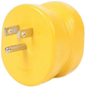 CAMCO RV Power Grip Adapter, 30A Female, 15A Male, 125V