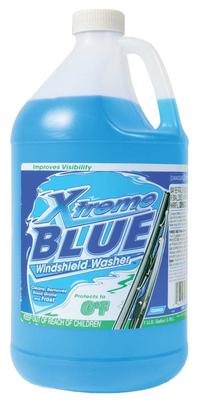 CAMCO Xtreme Blue 91806 Windshield Washer Fluid Clear Blue, 1 gal