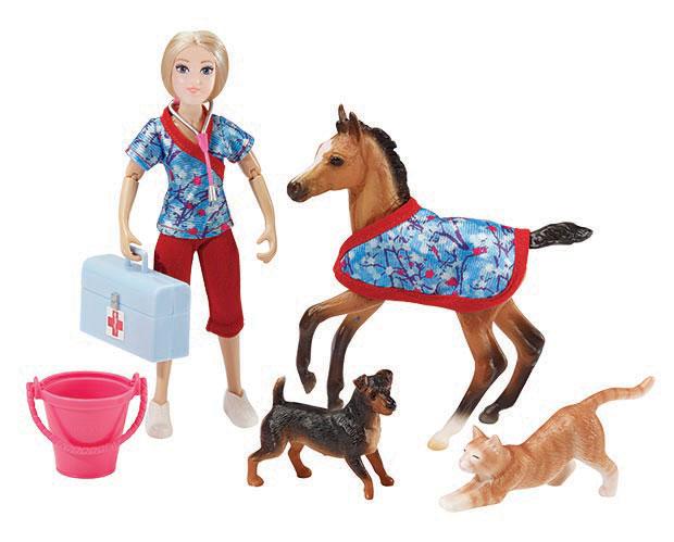 BREYER DAY AT THE VET PLAY SET