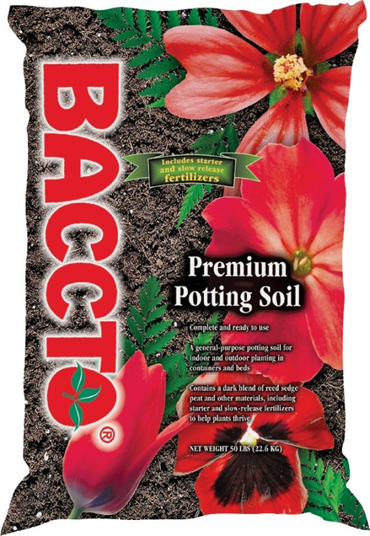 BACCTO General Purpose Potting Soil 50lb Bag