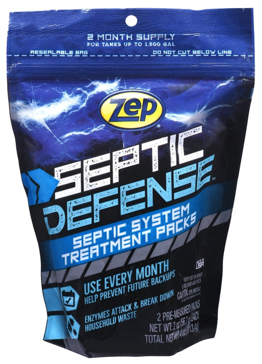Zep Septi-Pak Septic System Treatment 4oz Pouch