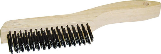 ProSource Wire Brush/Shoe Wood Handle, Zinc Bristle