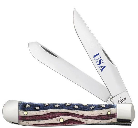 Case XX Trapper Knife Star Spangled