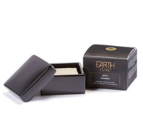 EARTH LUXE CERAMIC SHAVING BOWL FOR MEN