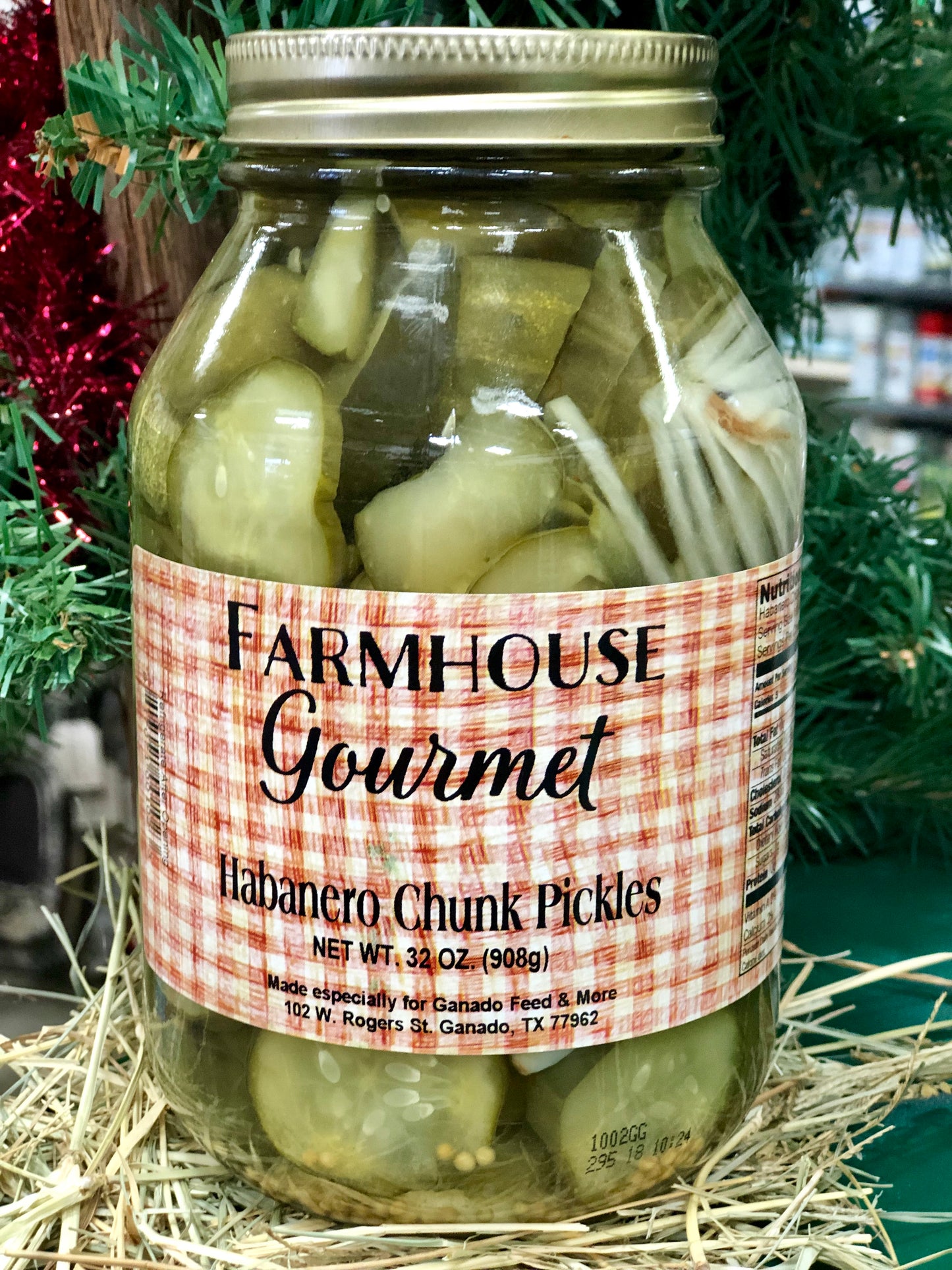 Farmhouse Gourmet Habanero Chunk Pickles