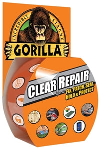 GORILLA TAPE, CRYSTAL CLEAR 27FT