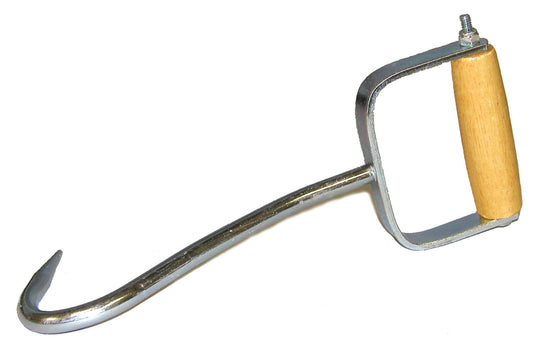 HAY HOOK WITH WOODEN HANDLE