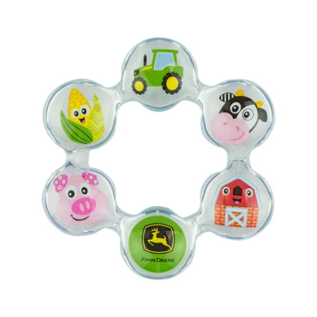 JOHN DEERE BABY TOY CHILL TEETHERS 2 PACK