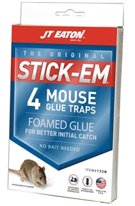 GLUE TRAP MOUSE & RAT STICK-EM 2-4PK