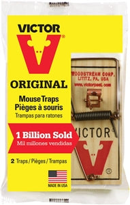 VICTOR MOUSE TRAPS 2 PACK