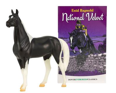 BREYER NATIONAL VELVET HORSE AND BOOK SET