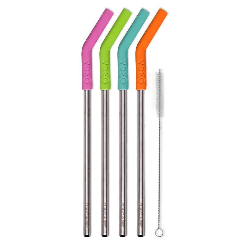 ORCA Reusable Straws 4pk for ORCA Drinkware Cups