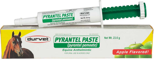 PYRANTEL EQUINE DEWORMER PASTE APPLE FLAVORED