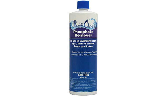 PACIFICLEAR PHOSPHATE REMOVER FOR SWIMMING POOLS, 1 QUART