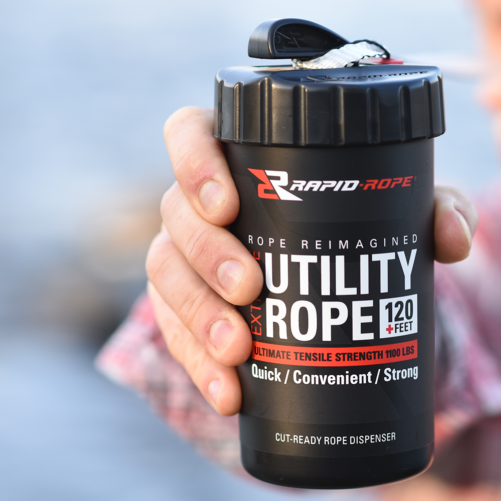 Rapid Rope Canisters | Rope In a Can | 120 Feet | 1100 lb Test | USA Made!