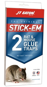 GLUE TRAP MOUSE & RAT STICK-EM 2-4PK