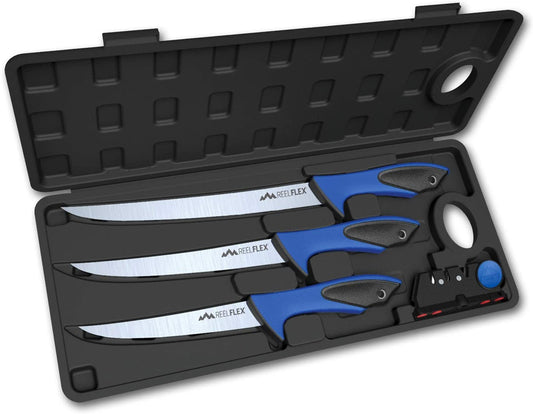 OUTDOOR EDGE REELFLEX PAK FILLET KNIFE 5PC SET