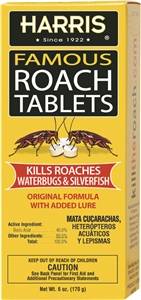 HARRIS FAMOUS ROACH TABS 6OZ