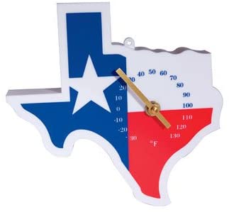 TEXAS SHAPED THERMOMETER