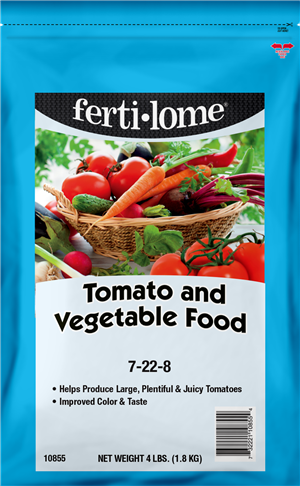 FERTILOME TOMATO AND VEGETABLE FOOD 7-22-8 4LB