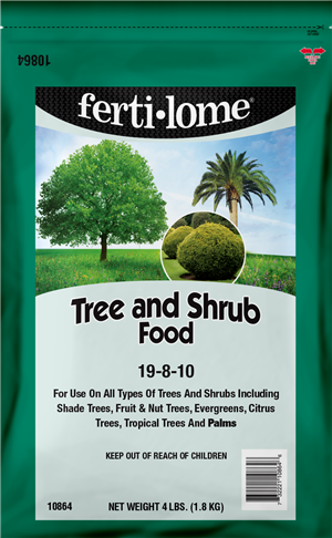 FERTILOME TREE AND SHRUB FOOD 19-8-10 4LB