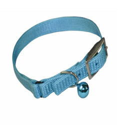 PET COLLAR W/ BELL SINGLE LAYER NYLON