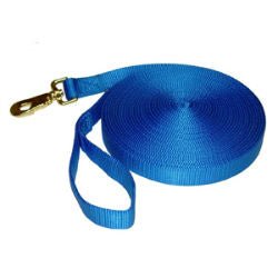 VALHOMA HORSE EQUINE NYLON LUNGE LINE 30' W/ SWIVEL SNAP