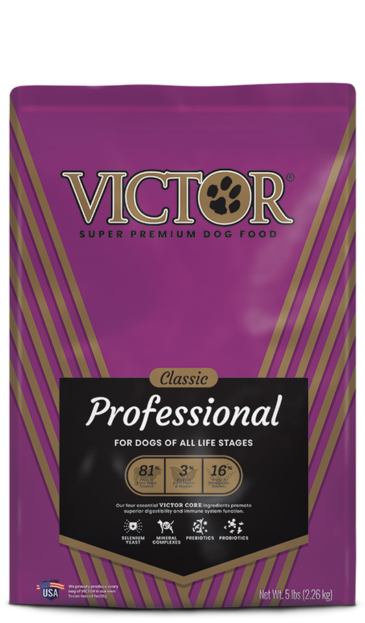 VICTOR PROFESSIONAL FOR DOGS OF ALL LIFE STAGES