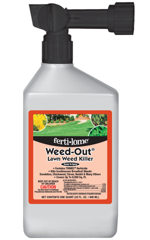 FERTILOME WEED OUT LAWN WEED KILLER (SELECTIVE) HOSE END 32OZ