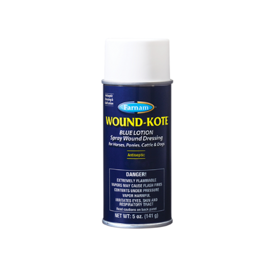 WOUND-KOTE ANTISEPTIC SPRAY WOUND DRESSING FOR HORSES, CATTLE, & DOGS