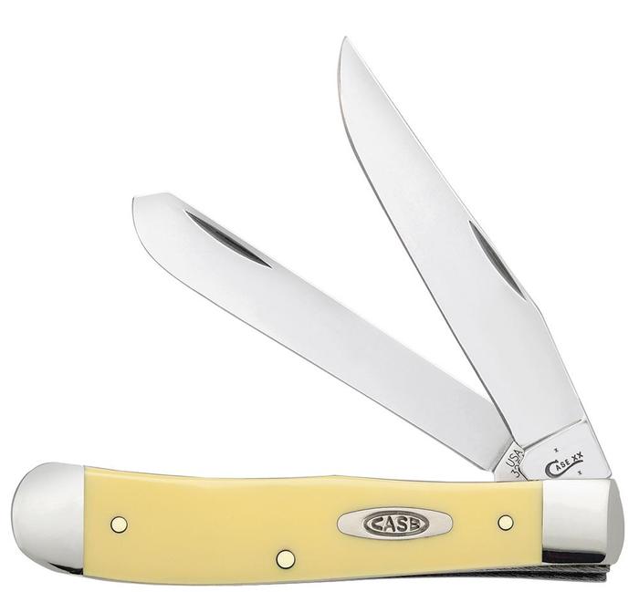 Case XX Knife Trapper Yellow Synthetic