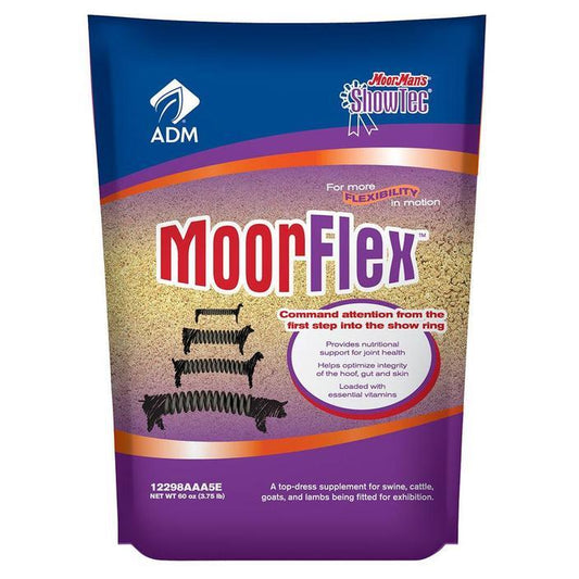 MOORMAN'S SHOWTEC MOORFLEX FOR SHOW ANIMALS 3.75LB BAG