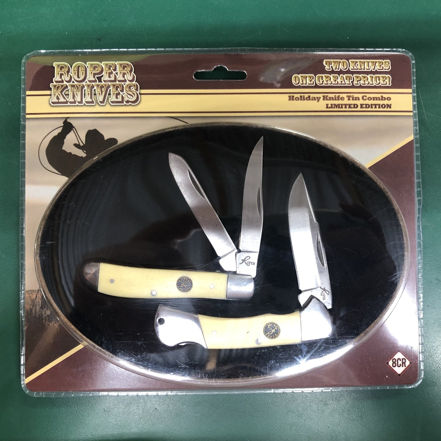 Roper Knives Holiday Knife Tin Combo- Limited Edition