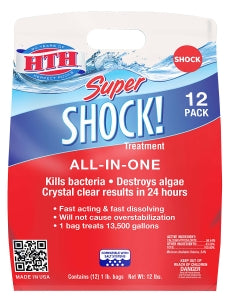 HTH Pool Care Super Shock Cal Hypo 1 Lb