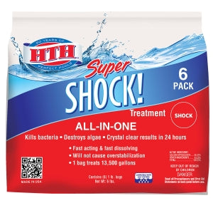 HTH Pool Care Super Shock Cal Hypo 1 Lb