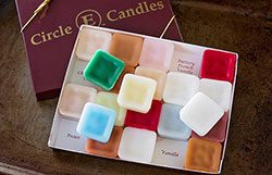 CIRCLE E CANDLES TART SAMPLER BOX