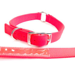 Valhoma® Hunting Reflexite Dog Collar w/ Center Ring (Nylon)